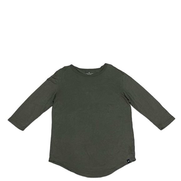 American Eagle Outfitters 3/4 Sleeve Men’s Shirt - Picture 1 of 4